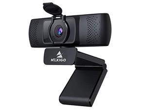 2021 1080p streaming business webcam with microphone & privacy cover, autofocus, nexigo n930p hd usb web camera, for zoom meeting youtube skype facetime hangouts, pc mac laptop des