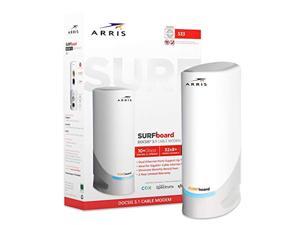 arris surfboard s33 docsis 3.1 multi-gigabit cable modem with 2.5 gbps ethernet port, approved for cox, xfinity, spectrum & others.