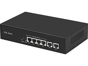 urban security group 65w 6 port power over ethernet network switch : (4) 15.4w poe + (2) rj45 uplink ports : ieee 802.3af, plug-&-play, up to 800ft, metal housing, internal power s urban security group 65w 6 port power over ethernet network switch : (4) 15.4w poe + (2) rj45 uplink ports : ieee 802.3af, plug-&-play, up to 800ft, metal housing, internal power s
