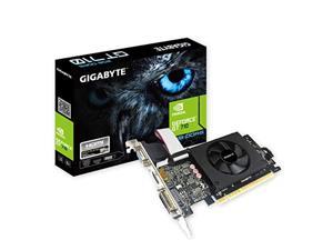 gigabyte geforce gt 710 2gb graphic cards and support pci express 2.0 x8 bus interface. graphic cards gv-n710d5-2gil