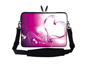 Meffort Inc 17 17.3 inch Neoprene Laptop Sleeve Bag Carrying Case with Hidden Handle and Adjustable Shoulder Strap Bear 