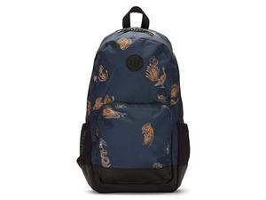 hurley men's renegade printed laptop backpack, blue force, qty hurley men's renegade printed laptop backpack, blue force, qty
