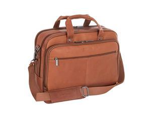 kenneth cole reaction resolute men's briefcase full-grain colombian leather 16" laptop portfolio messenger bag, cognac, one size kenneth cole reaction resolute men's briefcase full-grain colombian leather 16" laptop portfolio messenger bag, cognac, one size