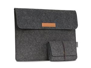 moko 13-13.3 inch laptop sleeve case fits macbook air 13-inch retina, macbook pro 13", ipad pro 12.9 2021/2020/2018, samsung notebook 9 13.3" computer with small felt accessory bag moko 13-13.3 inch laptop sleeve case fits macbook air 13-inch retina, macbook pro 13", ipad pro 12.9 2021/2020/2018, samsung notebook 9 13.3" computer with small felt accessory bag