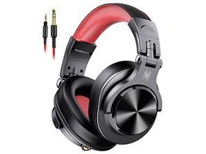 oneodio a71 wired over ear headphones, studio headphones with shareport, professional monitor recording & mixing foldable headphones with stereo sound for electric drum keyboard gu