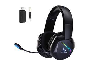 somic 2.4g wireless gaming headset with microphone for ps5, ps4, computer gamer headphone with stereo sound, detachable mic, soft earmuffs, rgb led light, 10h+ playtime (xbox one i somic 2.4g wireless gaming headset with microphone for ps5, ps4, computer gamer headphone with stereo sound, detachable mic, soft earmuffs, rgb led light, 10h+ playtime (xbox one i