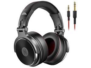 oneodio adapterfree over ear headphones for studio monitoring and mixing sound isolation 90 rotatable housing with top protein leather earcups 50mm driver unit wired headsets