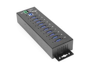 coolgear 10 port usb 3.2 gen 1 hub w/ 15kv esd surge protection per port coolgear 10 port usb 3.2 gen 1 hub w/ 15kv esd surge protection per port