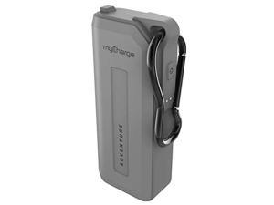 mycharge portable charger waterproof power bank adventure 3350mah internal battery fast charging rugged heavy duty outdoor small usb battery pack external backup for apple iphone