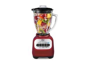oster classic series blender with travel smoothie cup - red blstcg-rbg