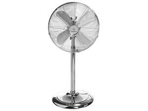 westinghouse 16" lightweight vintage metal stand fan with heavy duty 1800 cfm high velocity 50-watt motor - 75-degree oscillating function - ideal for industrial, commercial, and r