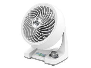vornado 133dc energy smart compact air circulator fan with variable speed control, white