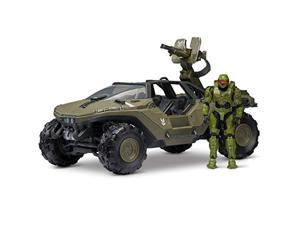 halo 4" ?world of halo? deluxe vehicle and figure pack - warthog with master chief halo 4" ?world of halo? deluxe vehicle and figure pack - warthog with master chief