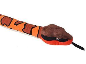 Orange 29" long Squid by Wild Republic toy stuffed animal plush 