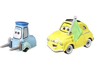 disney and pixar cars racing start luigi & guido, miniature, collectible racecar automobile toys based on cars movies, for kids age 3 and older disney and pixar cars racing start luigi & guido, miniature, collectible racecar automobile toys based on cars movies, for kids age 3 and older