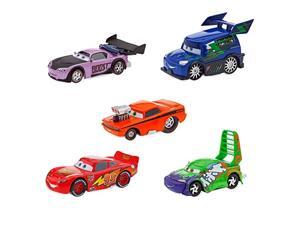 diecast delinquent road hazards and lightning mcqueen pull 'n' race set cars diecast delinquent road hazards and lightning mcqueen pull 'n' race set cars