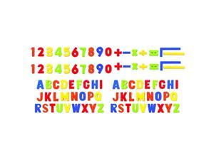 playgo alphabet magnetic letter numbers & mathematical figures (86piece) for toddlers early learning toy gift for kids classroom (73785)