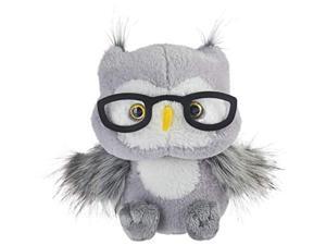 6" Mary Meyer FabFuz Lil Owl Plush Gray 
