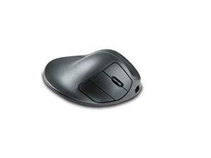 hippus l2ub-lc wireless light click handshoe mouse (right hand, large, black)