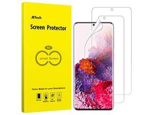 jetech screen protector for samsung galaxy s20 6.2-inch, hd clarity, flexible tpu film, 2-pack