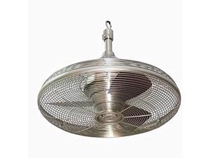 allen + roth valdosta 20-in brushed nickel indoor/outdoor ceiling fan (3-blade)