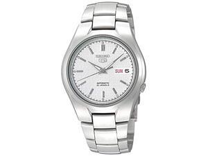 seiko men's snk601 seiko 5 automatic silver dial stainless steel bracelet watch
