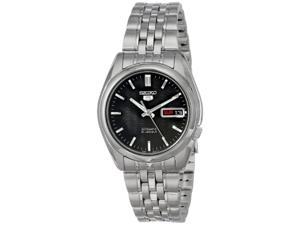 seiko men's snk361 automatic stainless steel watch