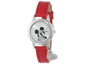 disney women's mk1042 mickey mouse watch with red leather band disney women's mk1042 mickey mouse watch with red leather band