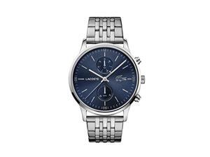 lacoste men's madrid quartz watch with stainless steel strap, silver, 22 (model: 2011067) lacoste men's madrid quartz watch with stainless steel strap, silver, 22 (model: 2011067)