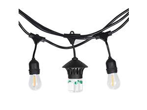 tiki brand bitefighter led mosquito-repellent string lights