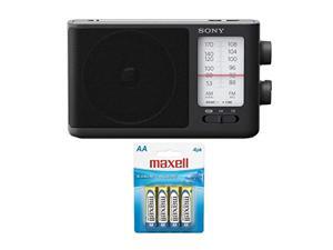 sony icf506 portable radio with aa alkaline batteries (4-pack) bundle (2 items) sony icf506 portable radio with aa alkaline batteries (4-pack) bundle (2 items)