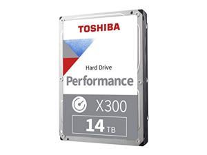 TOSHIBA X300 HDWR31EXZSTA 14TB 7200 RPM 512MB Cache SATA 6.0Gb/s 3.5" Desktop Internal Hard Drive Retail Packaging