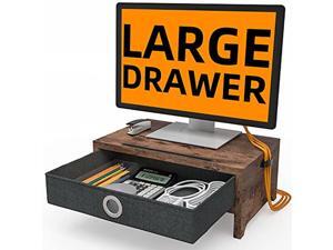 monitor stand riser with drawer laptop stand for computer monitor?wood height adjustable monitor riser with storage drawerfor laptop computer/tv/pc monitor stand riser with drawer laptop stand for computer monitor?wood height adjustable monitor riser with storage drawerfor laptop computer/tv/pc