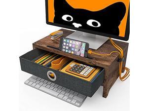 westree monitor stand riser with drawer screen laptop stands, phone hold, monitor riser for printer, pc, tv, computer monitor stand(blown) westree monitor stand riser with drawer screen laptop stands, phone hold, monitor riser for printer, pc, tv, computer monitor stand(blown)