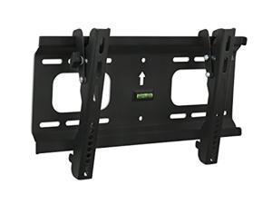 mount-it! low profile tilting tv wall mount for 32 to 50 inch flat screen televisions | universal vesa wall mount bracket fits up 200x200 and 400x200 mm | 165 lbs capacity