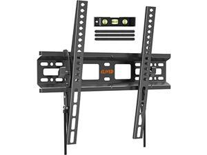 tilting tv wall mount bracket, universal tv mount low profile for 26-55 inch flat screen tvs, ultra slim, easy to install with tilting knob, fits 12"/16" studs, max vesa 400x400mm, 99 lbs. elived tilting tv wall mount bracket, universal tv mount low profile for 26-55 inch flat screen tvs, ultra slim, easy to install with tilting knob, fits 12"/16" studs, max vesa 400x400mm, 99 lbs. elived