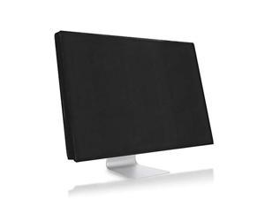 kwmobile monitor cover compatible with 24-26" monitor - monitor cover dust pc screen protector - black