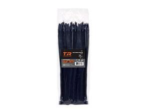 tr industrial multi-purpose uv resistant black cable ties, 12 inches, 100 pack tr industrial multi-purpose uv resistant black cable ties, 12 inches, 100 pack
