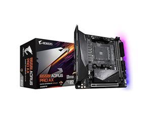 GIGABYTE B550I AORUS PRO AX AM4 AMD B550 SATA 6Gb/s Mini ITX AMD Motherboard GIGABYTE B550I AORUS PRO AX AM4 AMD B550 SATA 6Gb/s Mini ITX AMD Motherboard