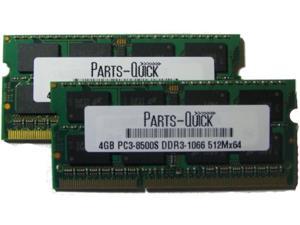 New 8GB 2X 4GB Memory DDR3 PC3-8500 Works with Acer Aspire 4810T 