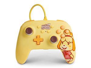 powera enhanced wired controller for nintendo switch  animal crossing isabelle nintendo switch lite gamepad game controller wired controller officially licensed  nintendo switch