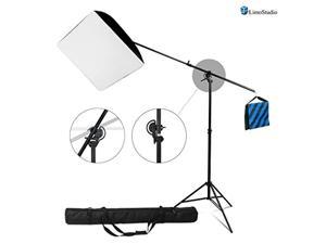 AGG2725 Sand Bag Weight and Carry Bag for Photo Video Studio 85W Photo Bulb LimoStudio Octagon Softbox Lighting Kit with Boom Arm Stand 
