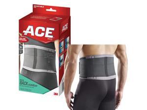ace deluxe back stabilizer, with lumbar support, back brace, doctor developed, adjustable, helps with herniated discs and sciatica