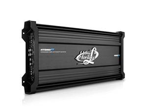 6-channel mosfet amplifier - wireless bluetooth audio interface, 2 ohm stereo stable with high pass and low pass filter controls, bridgeable at 4 ohms, bass boost circuit - lanzar htg669bt