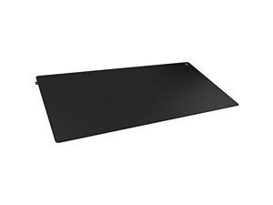 endgame gear mpc 1200 gaming mouse pad 47.24 x 23.62 inches - large desk pad for keyboard and mouse - cordura fabric - stitched edge -bottom from natural rubber desk mat - stealth edition - black