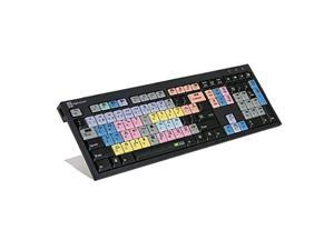 logickeyboard for grass valley edius x - pc nero slim line keyboard- windows 7-11 - part: lkbu-edius-bjpu-us