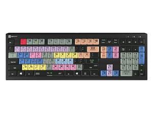 logickeyboard designed for grass valley edius x compatible with win 7-11- astra 2 backlit keyboard # lkb-edius-a2pc-us