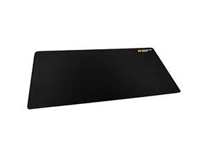 endgame gear mpj1200 gaming mouse pad - xxl desk pad stitched edges - size : 47.2" x 23.6" - provides excellent glide properties for all types of mice - desk protector - large mousepad - black