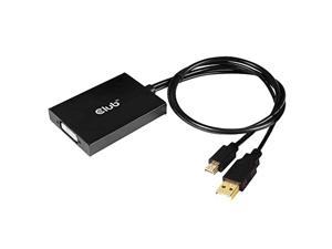 club 3d mini displayport to dvi adapter - dual-link - active dvi-d adapter for your monitor/display - usb powered - 2560x1600, cac-1130