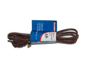 first alert 6ficb6 foot indoor extension cord, brown